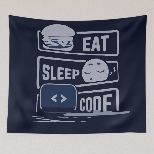 Item preview, Eat sleep code designed and sold by ImaginationX.