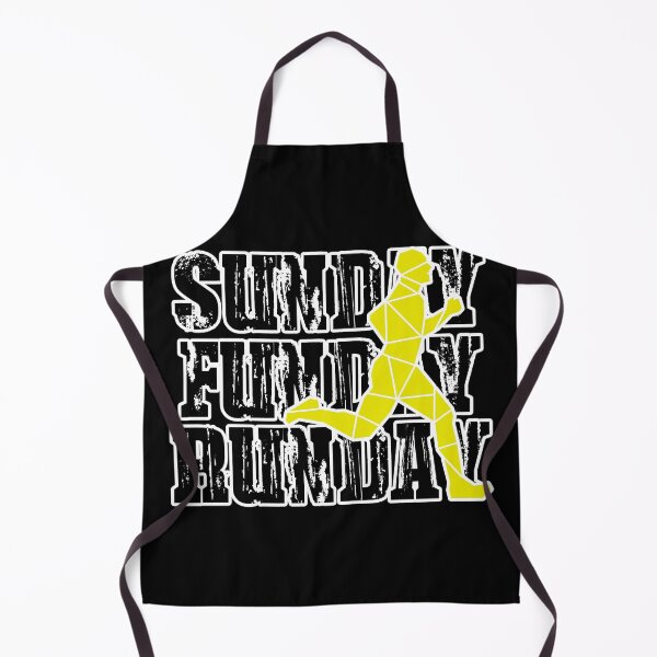 Item preview, SUNDAY, FUNDAY, RUNDAY YELLOW RUNNER designed and sold by the Zarock Shop.