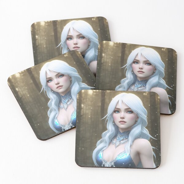 Item preview, Ice queen, ice princess fantasy art, digital art, AI generated designed and sold by Midnight-Hour.