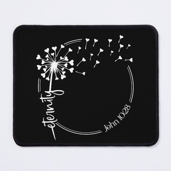 Item preview, Christian Dandelion design - eternity - John 10:28 designed and sold by simplydesignart.