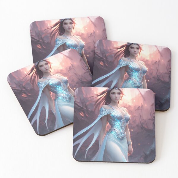 Item preview, Ice queen, ice princess fantasy art, digital art, AI generated designed and sold by Midnight-Hour.