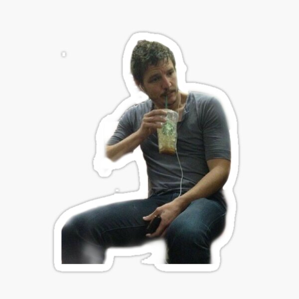 Item preview, Pedro pascal subway meme designed and sold by Holly Maxam.
