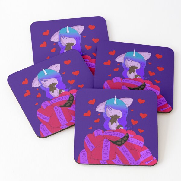 Item preview, Izzy Eating Chocolate for Valentines designed and sold by 25UArt.