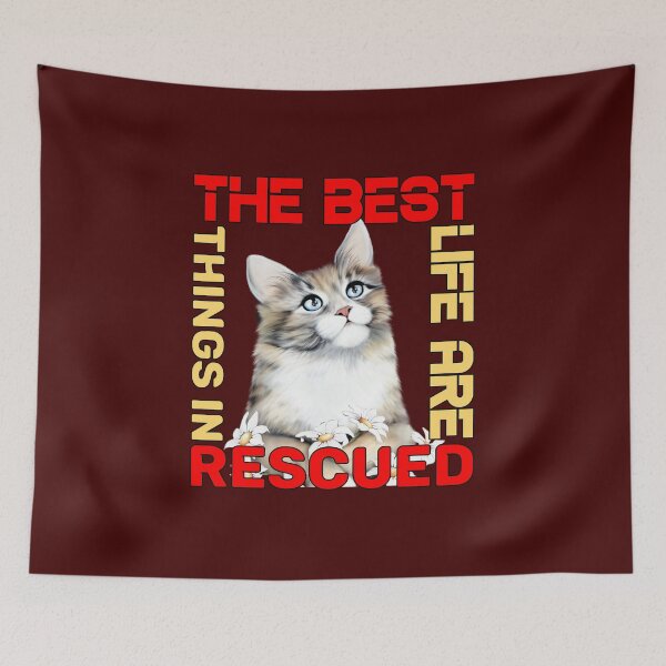 Item preview, The Best Things In Life Are Rescued designed and sold by TargetBox.