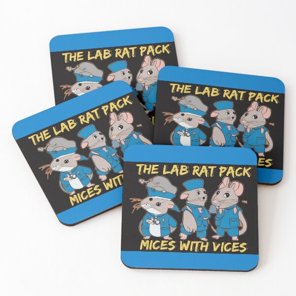 Item preview, The lab rat pack- mices with vices original comic art by juliet thomas designed and sold by Juliet  Thomas.