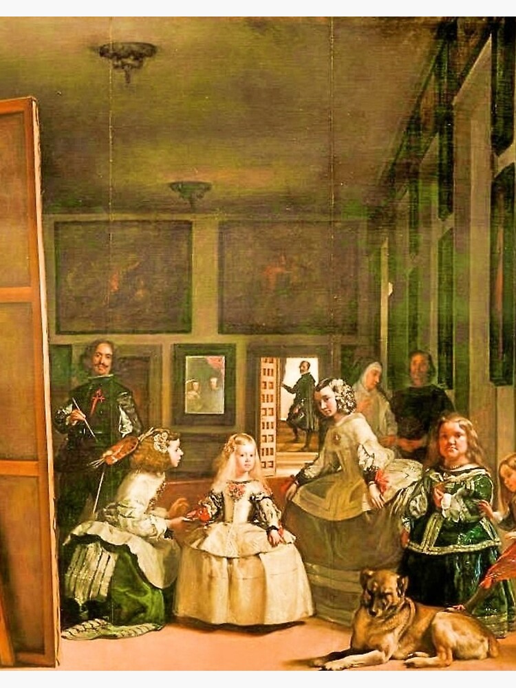 Las Meninas, or The Family of King Philip IV 1656 by Diego Rodríguez de  Silva y Velázquez (digitally enhanced by WatermarkNZ Press) Art Board  Print for Sale by CristalleLisa