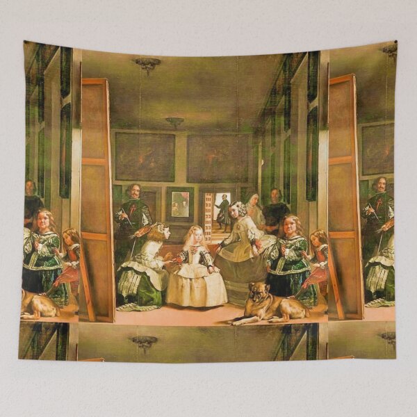 Item preview, Las Meninas, or The Family of King Philip IV 1656 by  Diego Rodríguez de Silva y Velázquez (digitally enhanced by WatermarkNZ Press) designed and sold by CristalleLisa.