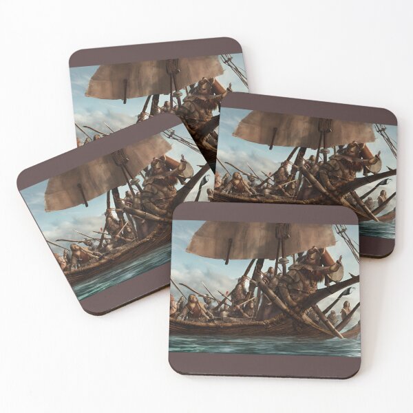 Item preview, Viking raider ships- juliets acmegifts designed and sold by Juliet  Thomas.