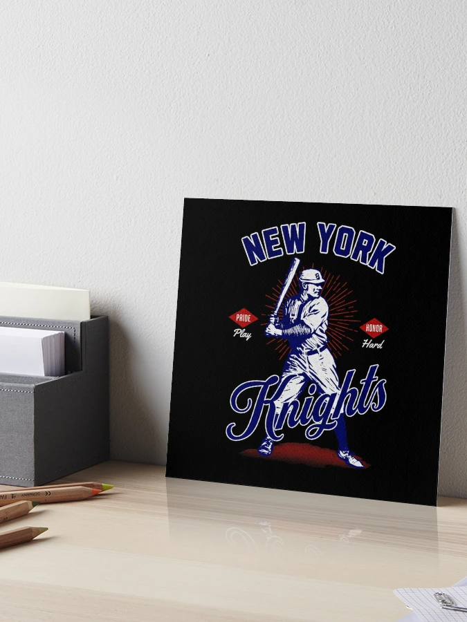 shirtquarters The Natural New York NY Knights Baseball Team Field of Dreams Roy Hobbs Yankees Robert Redford MLB Bull Durham Movie Spring Training T Shirt