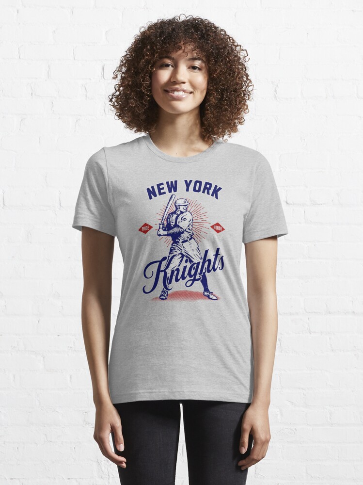 THE NEW YORK KNIGHTS VINTAGE SHIRT AND STICKER  Sticker for Sale by  LighterFun