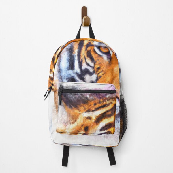 Item preview, Tiger Screen , Fear The Tiger , Watercolor Painting designed and sold by Color-Me-Blue.