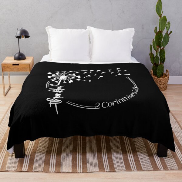 Item preview, Christian Dandelion design - thankful - 2 Corinthians 9:15 designed and sold by simplydesignart.