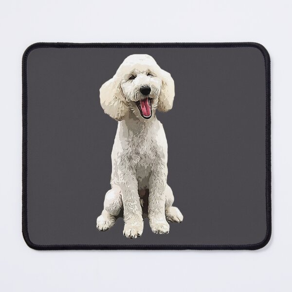Item preview, Poodle White Beauty  designed and sold by ElegantCat.