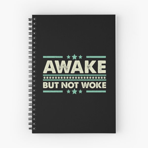 Item preview, Awake But Not Woke - Vintage Quote designed and sold by Caorsampor.
