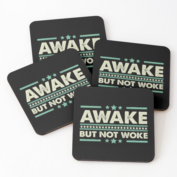 Item preview, Awake But Not Woke - Vintage Quote designed and sold by Caorsampor.