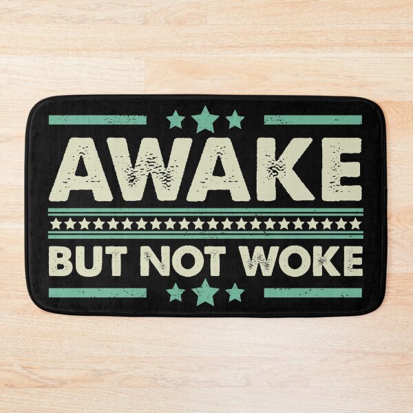 Item preview, Awake But Not Woke - Vintage Quote designed and sold by Caorsampor.
