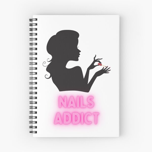 Item preview, Nails Addict - Cute Design For Nail Tech Artists and Nail Art Lovers designed and sold by Designs-360-.