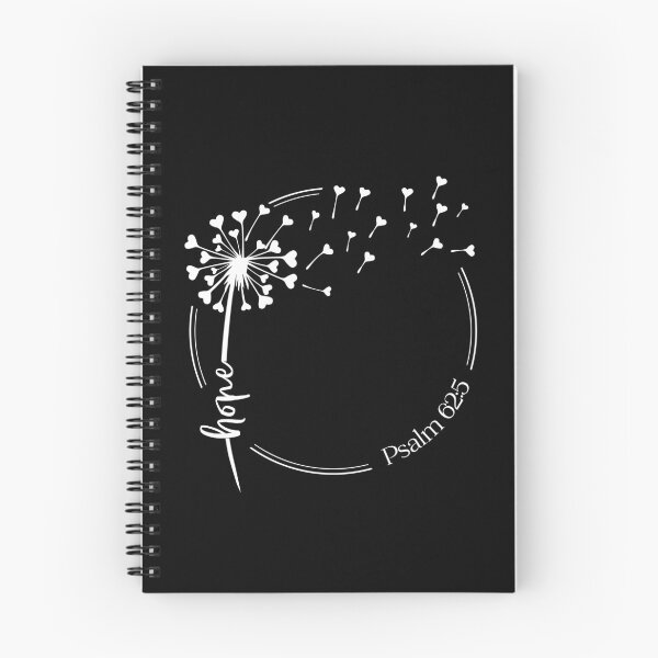 Item preview, Christian Dandelion design - hope - Psalm 62:5 designed and sold by simplydesignart.