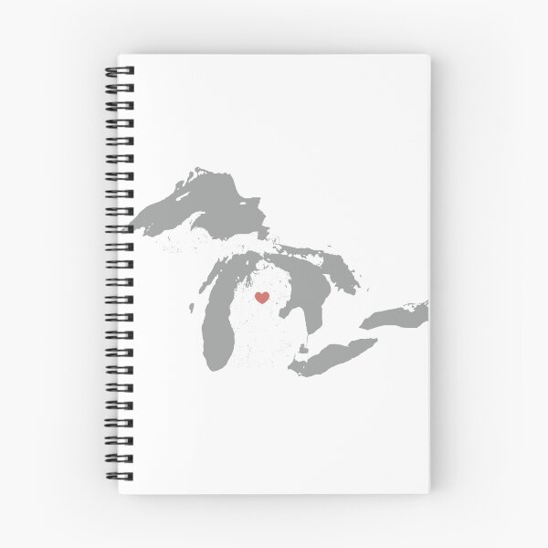 Aperçu de l'œuvre Amour du Michigan créée et vendue par OneCreativePup.