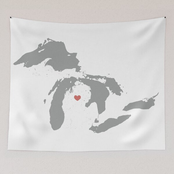 Item preview, Michigan Love designed and sold by OneCreativePup.