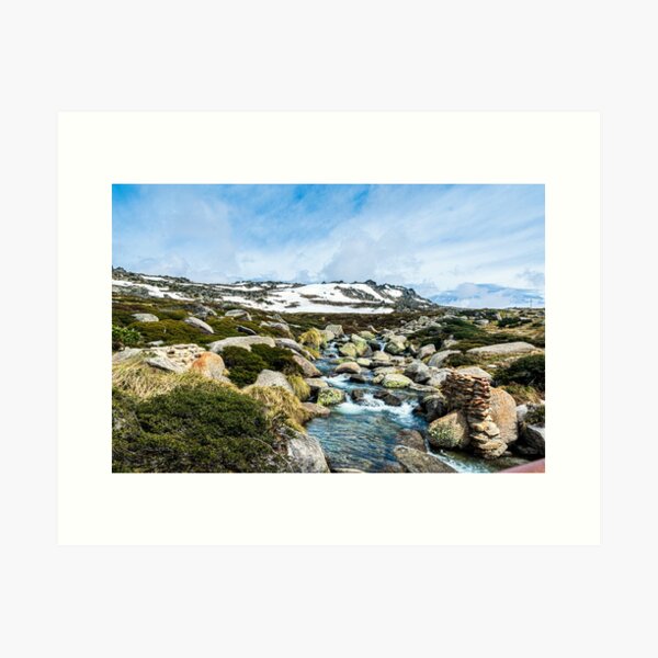 Item preview, Snowy Mountains Stream designed and sold by PHphotographyAU.