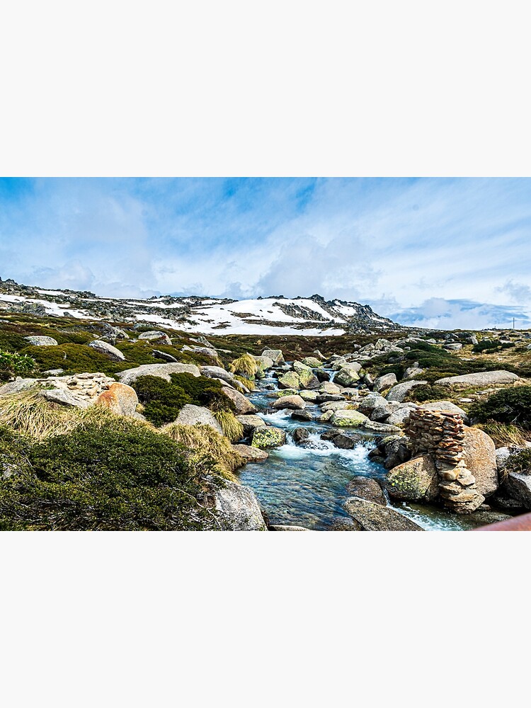 Thumbnail 3 of 3, Photographic Print, Snowy Mountains Stream designed and sold by PHphotographyAU.