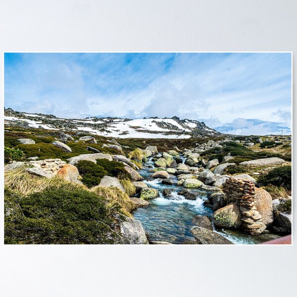 Item preview, Snowy Mountains Stream designed and sold by PHphotographyAU.