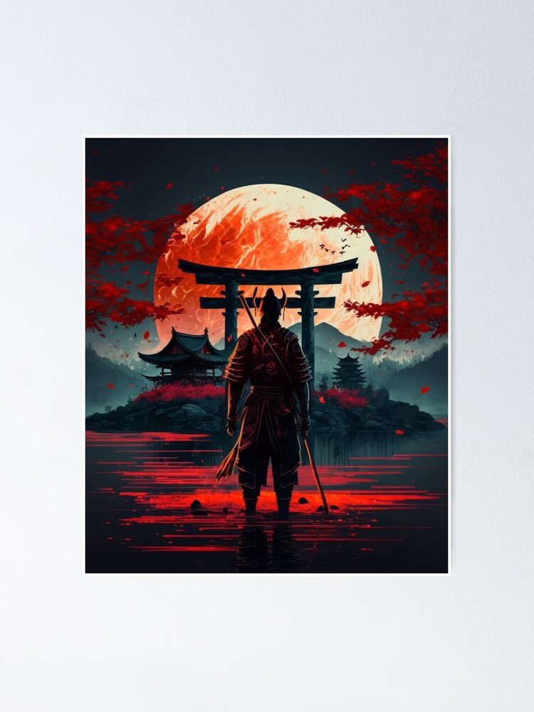 Ghost of Tsushima Canvas Gaming Poster Wall Print offers Semi Gloss 24x36 Various Sizes