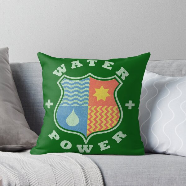 Item preview, water + power shield - for dark background designed and sold by BrownWoodRobot.