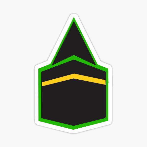 "Qibla Direction " Sticker for Sale by impressioni Redbubble