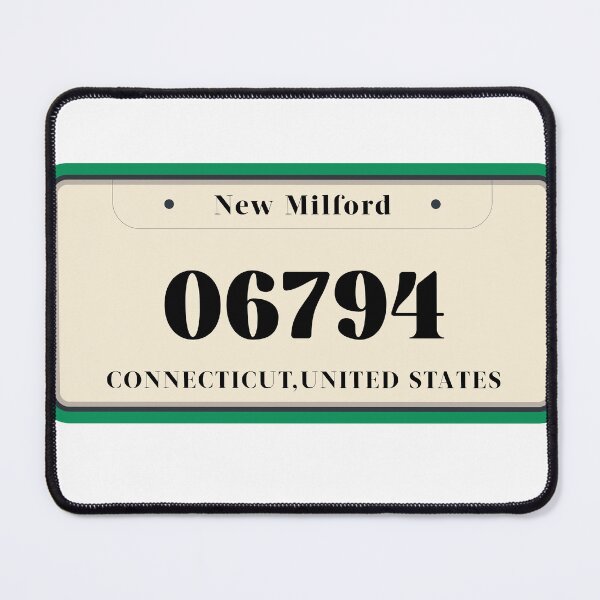 Item preview, zip code for new milford ct designed and sold by nistee.