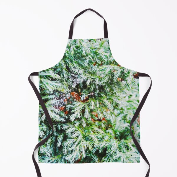 Item preview, Fir tree covered with drops of rain designed and sold by helenkaiy.