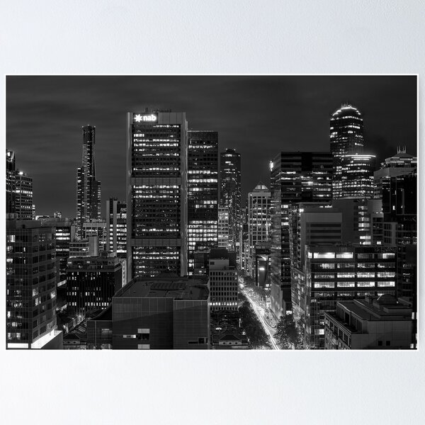 Item preview, Melbourne por la noche designed and sold by Don Raffaele.