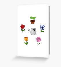 Animal Crossing: Watering Can Sheet Greeting Card