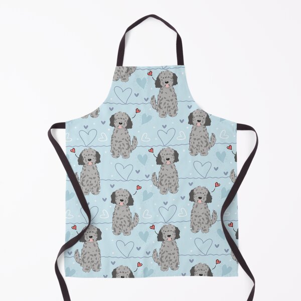 Item preview, LOVE Blue Merle Goldendoodle Dog designed and sold by Lulupainting.