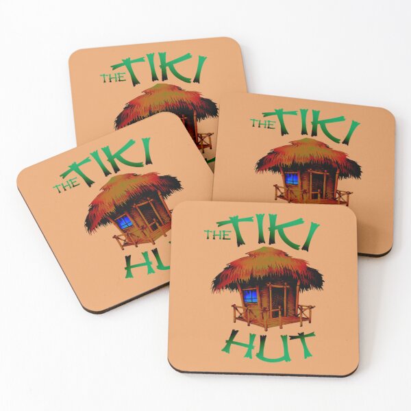 Item preview, The Tiki Hut Green  designed and sold by ChristinasMess.