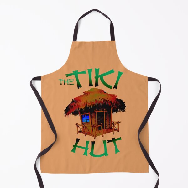 Item preview, The Tiki Hut Green designed and sold by ChristinasMess.