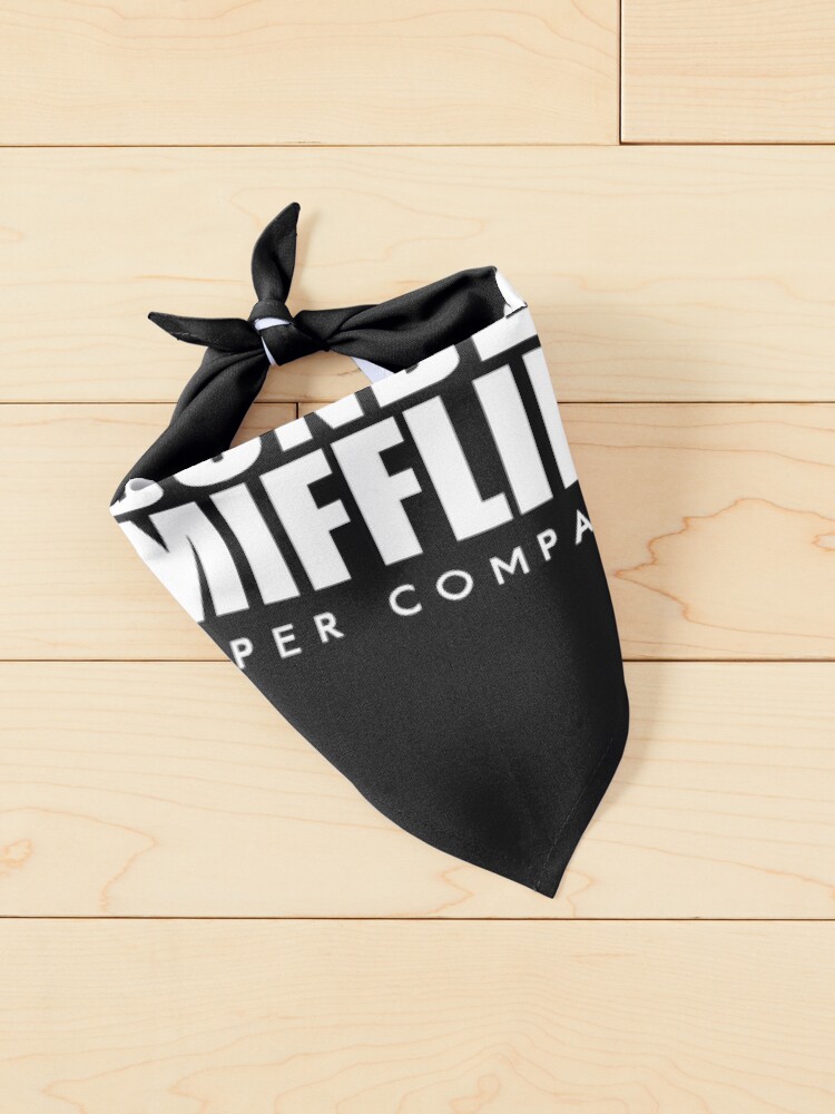 Dunder Mifflin Paper Company Shirt' Bandana