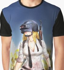 PUBG Girl Graphic T-Shirt