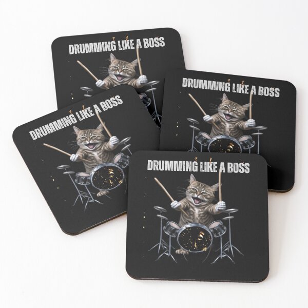 Item preview, Drumming like a boss designed and sold by blakfrog.