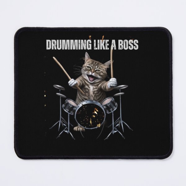 Item preview, Drumming like a boss designed and sold by blakfrog.
