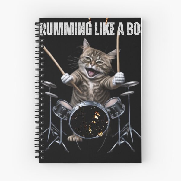 Item preview, Drumming like a boss designed and sold by blakfrog.