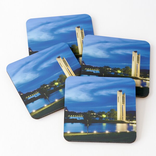 Item preview, Canberra Sunset under a cloudy sky  designed and sold by Michael Fitzsimmons.
