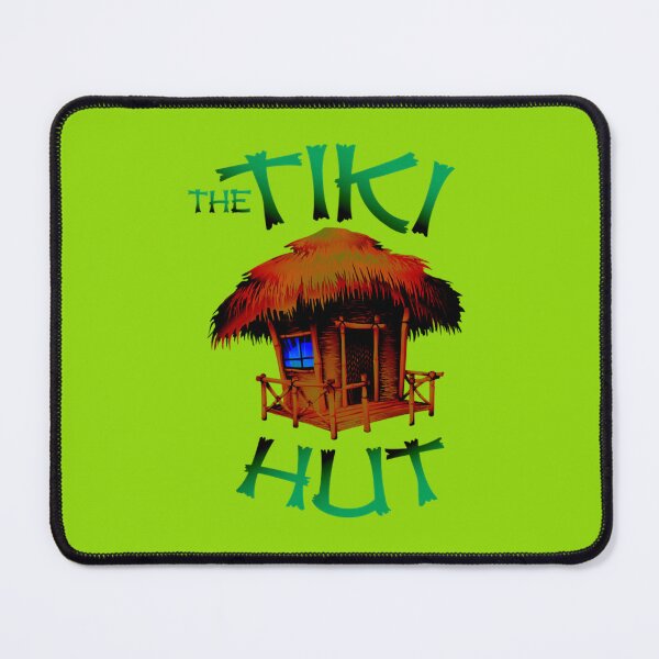 Item preview, Green Blue The Tiki Hut Green  designed and sold by ChristinasMess.