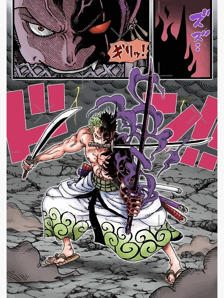 Zoro wano manga colored : r/OnePiece