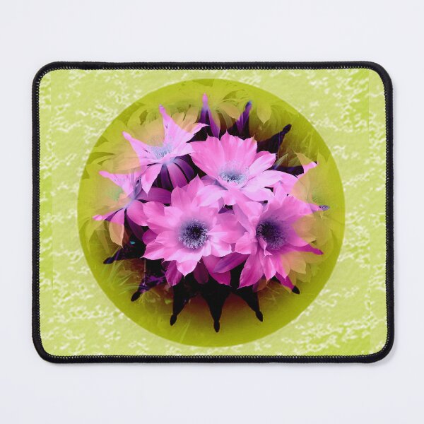 Item preview, Cactus flowers bouquet abstract in Pink& Green by Iritof designed and sold by iritof.
