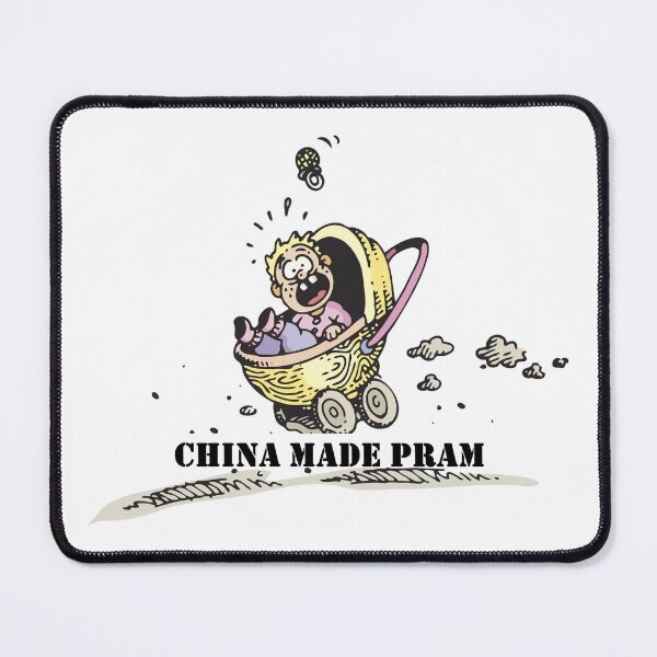 Item preview, "DANGER" China made Pram designed and sold by ThundRDownunder.