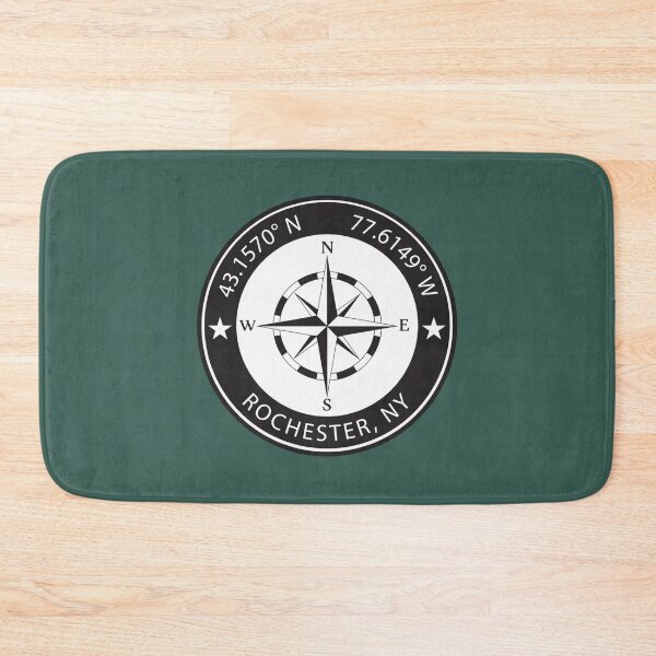Item preview, Rochester New York Geographical Coordinates designed and sold by DeeKozey.
