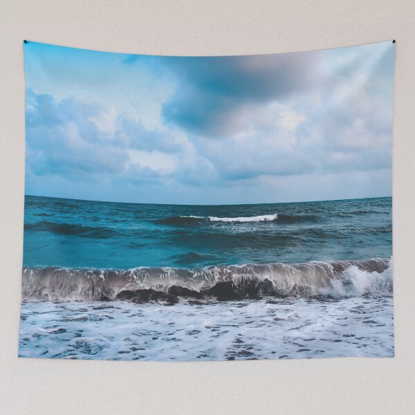 Item preview, Waves crashing on the shore with the tide designed and sold by Michael Deemer.