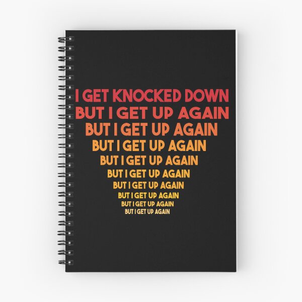 Item preview, I Get Knocked Down But I Get Up Again designed and sold by beefrancky.